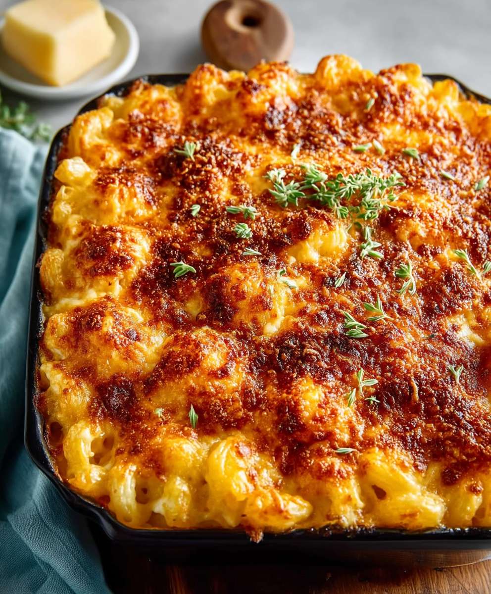 Southern Baked Mac Cheese