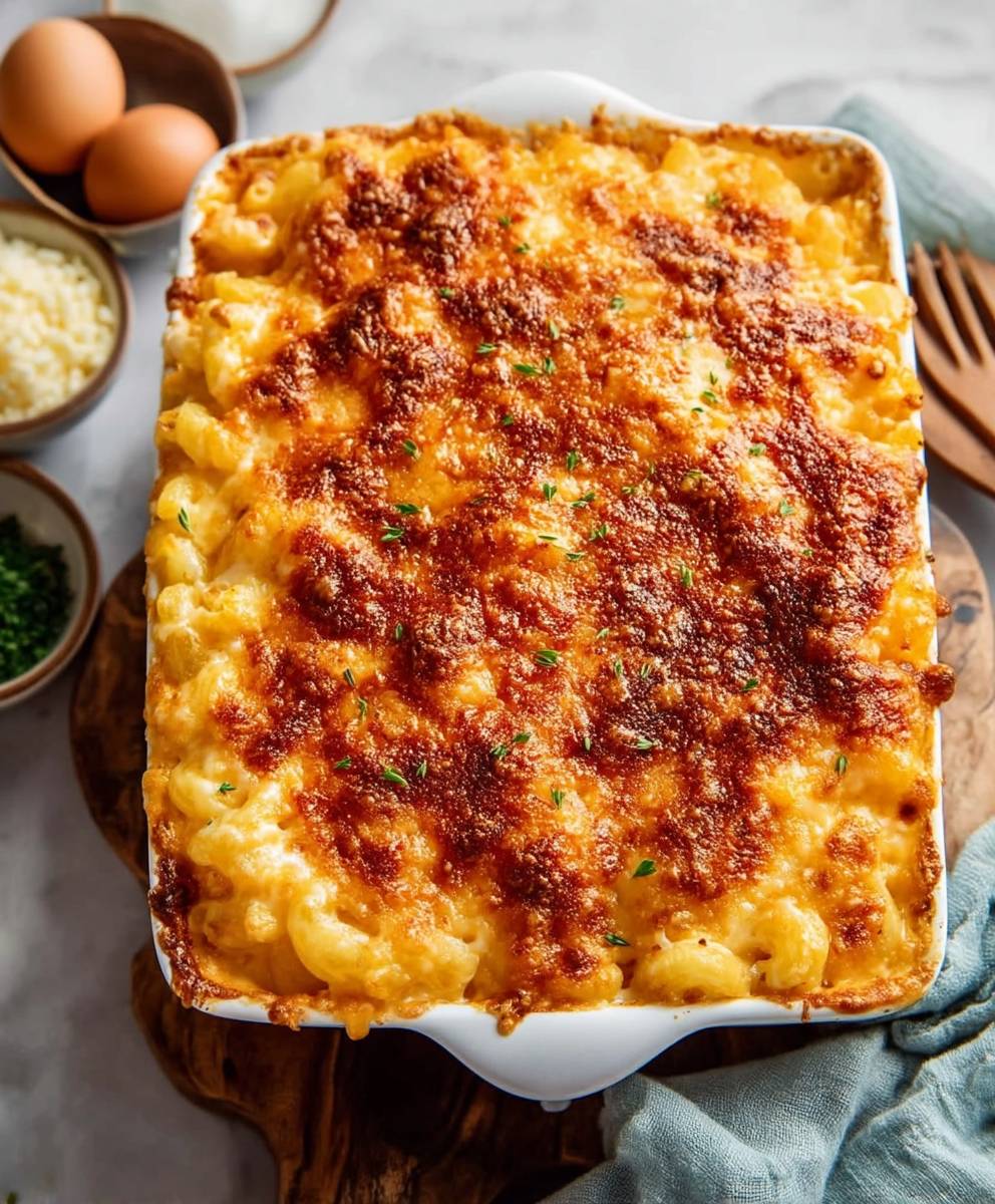 Southern Baked Mac Cheese
