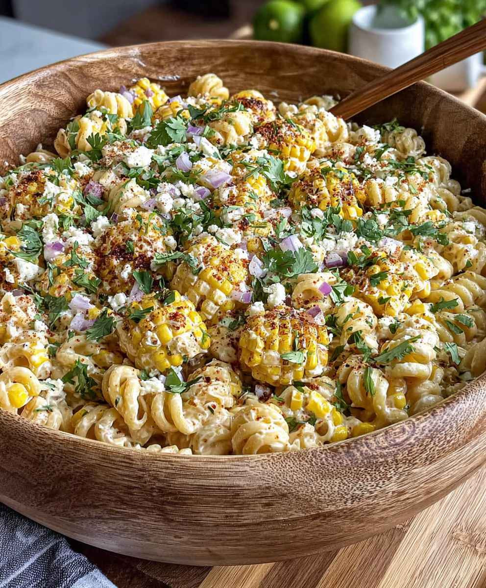 Elote Pasta Salad