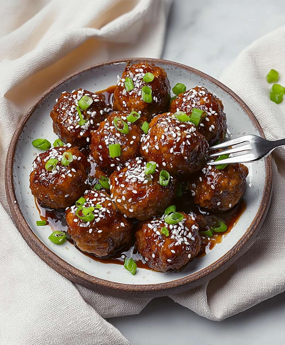 Asian Meatballs Crockpot