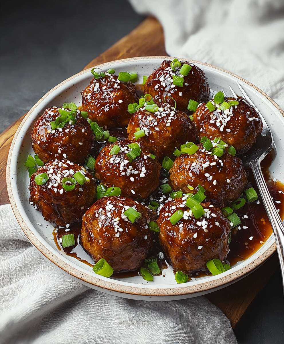 Asian Meatballs Crockpot