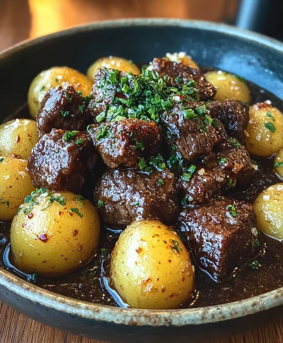Garlic Butter Beef Bites