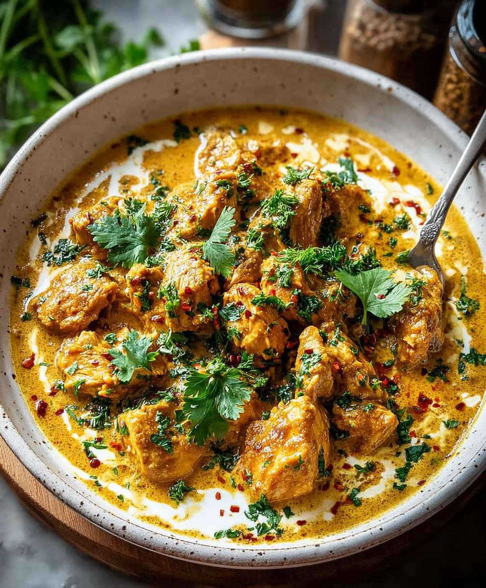 Slow Cooker Chicken Korma