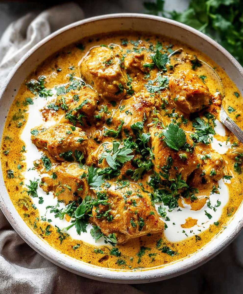 Slow Cooker Chicken Korma