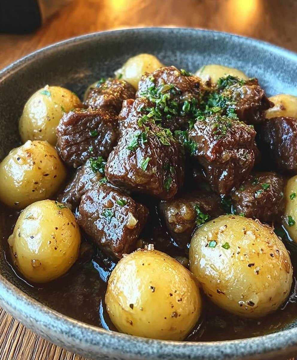 Garlic Butter Beef Bites