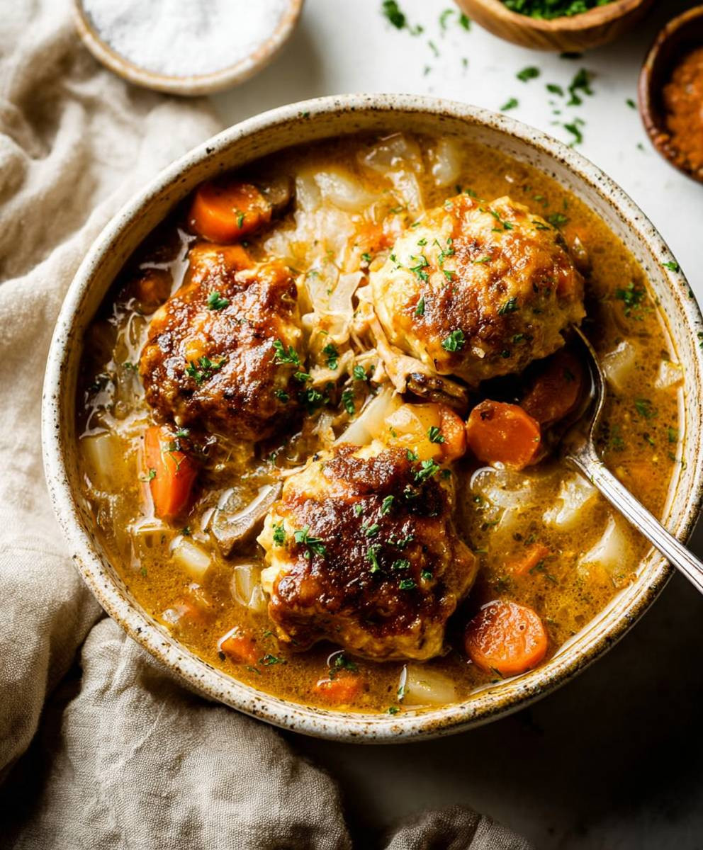 Chicken Pumpkin Dumplings