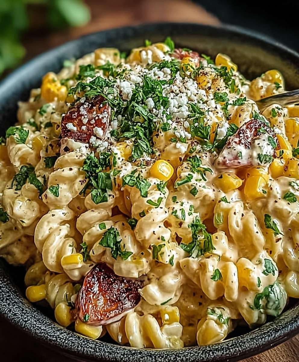 Mexican Street Corn Pasta Salad