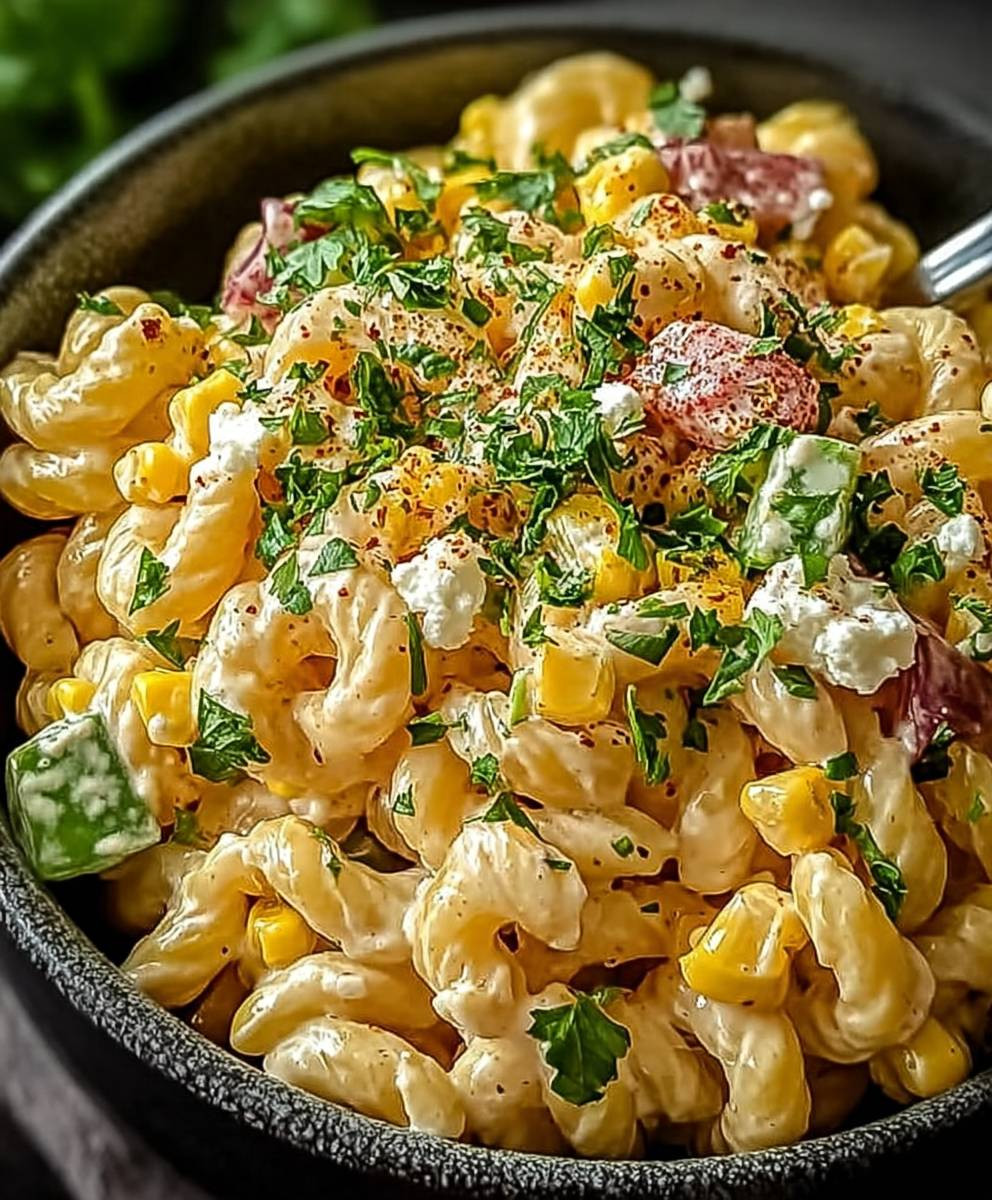 Mexican Street Corn Pasta Salad