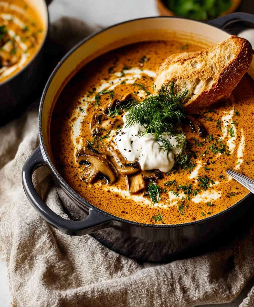 Hungarian Mushroom Soup