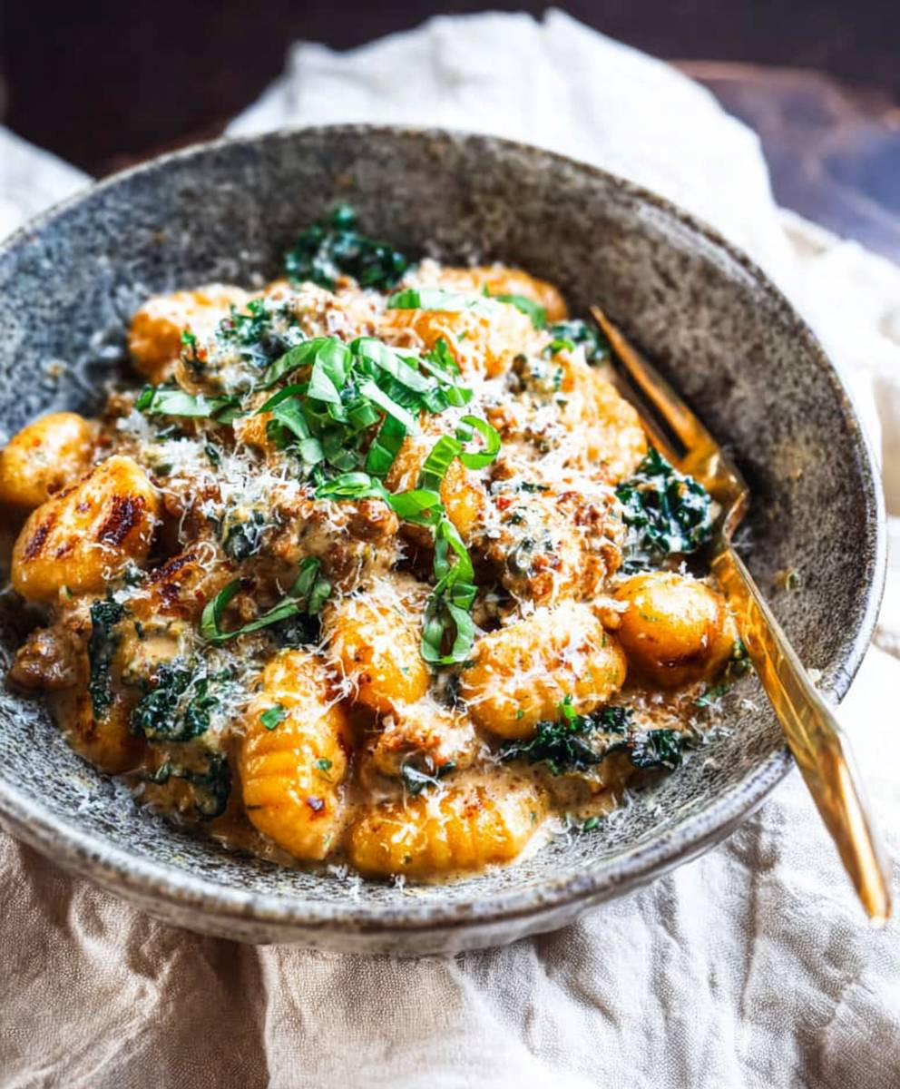 Pumpkin Sausage Gnocchi