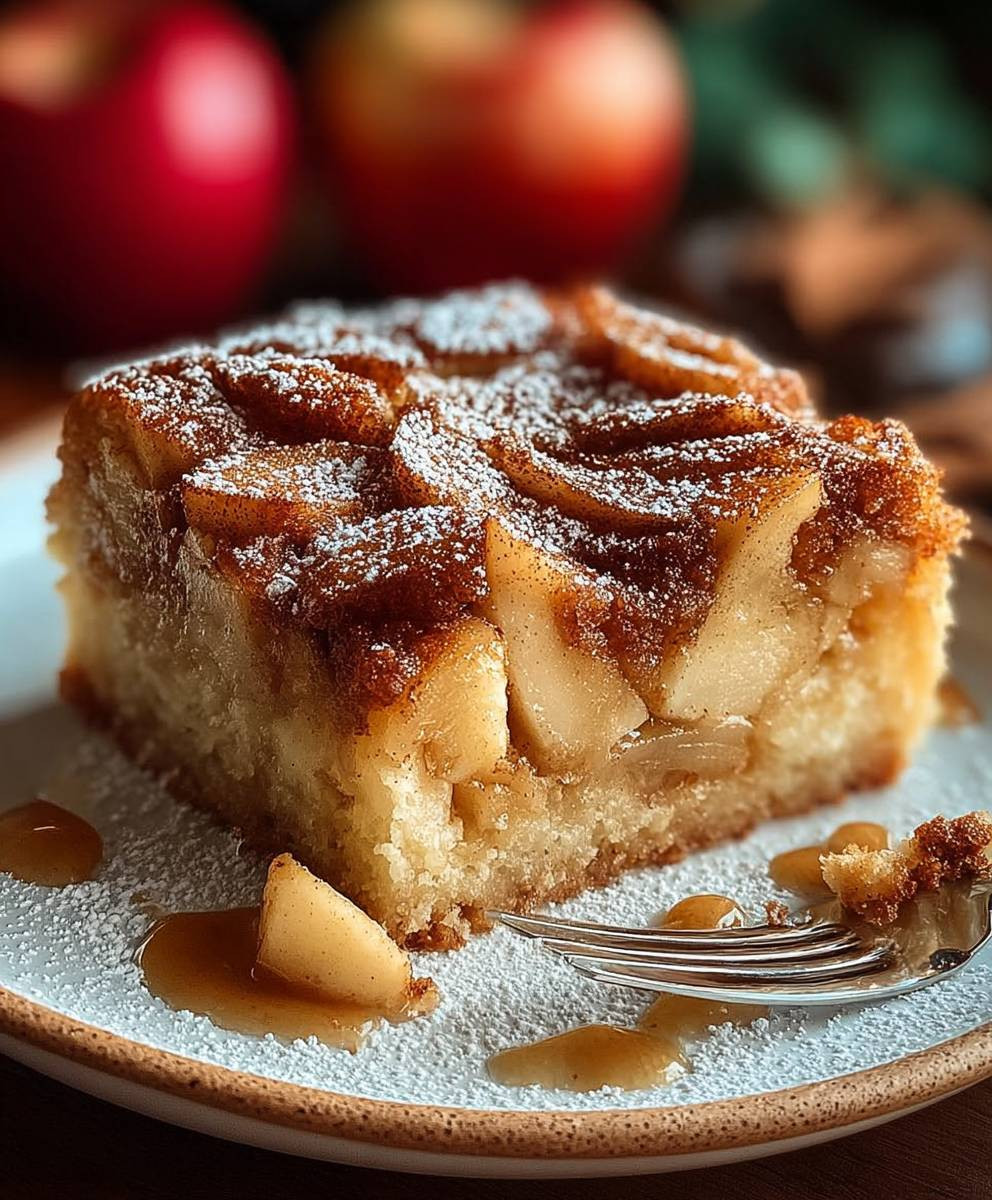 Apple Cinnamon Sheet Cake