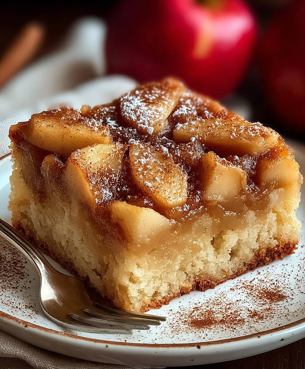 Apple Cinnamon Sheet Cake