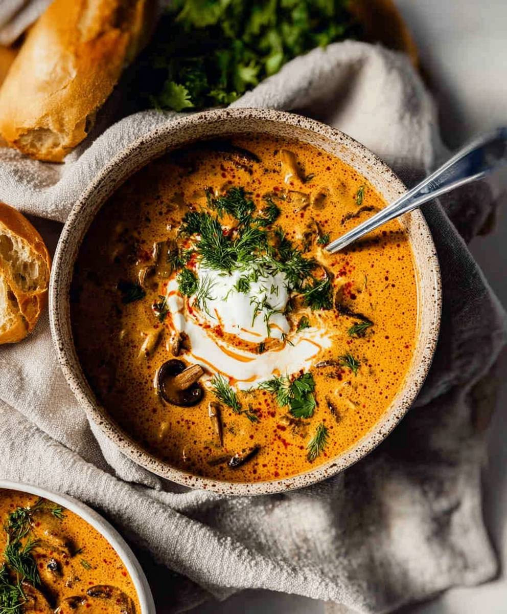 Hungarian Mushroom Soup