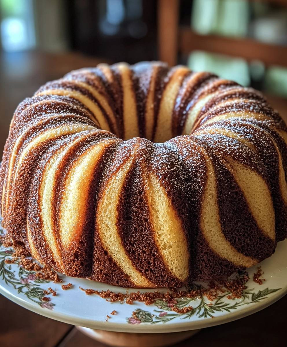 Cinnamon Swirl Bundt Cake