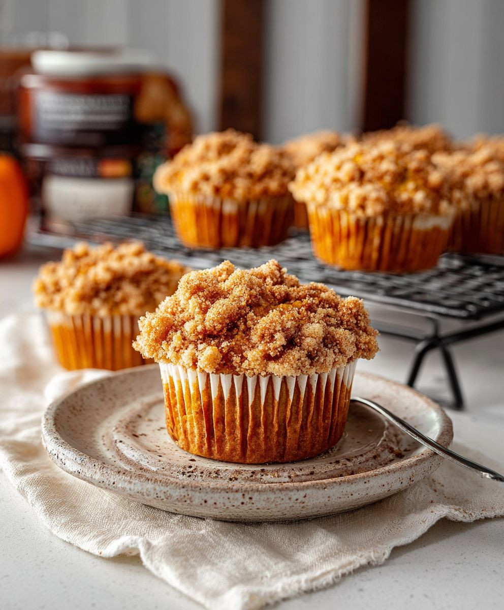 Pumpkin Streusel Muffins