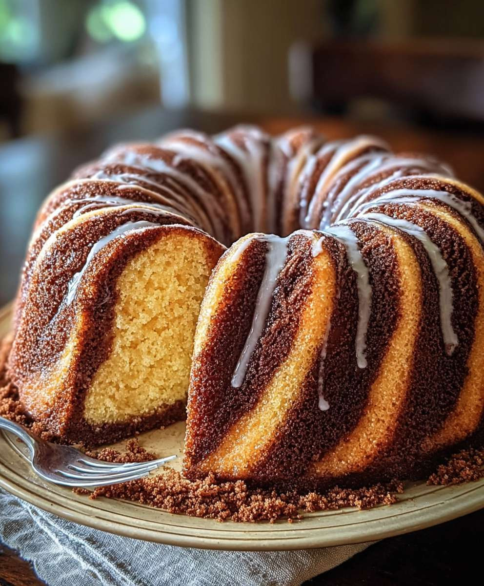 Cinnamon Swirl Bundt Cake