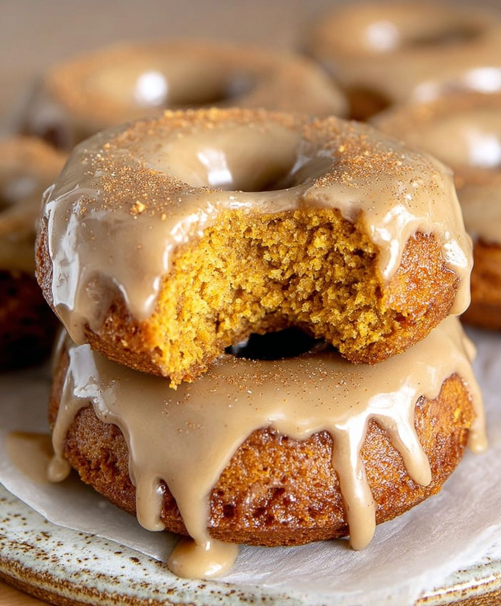 Gluten free pumpkin donuts