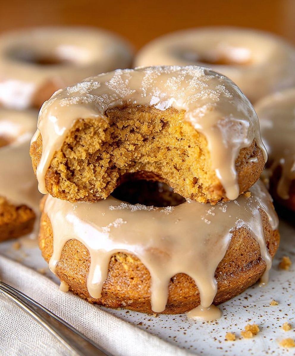 Gluten free pumpkin donuts