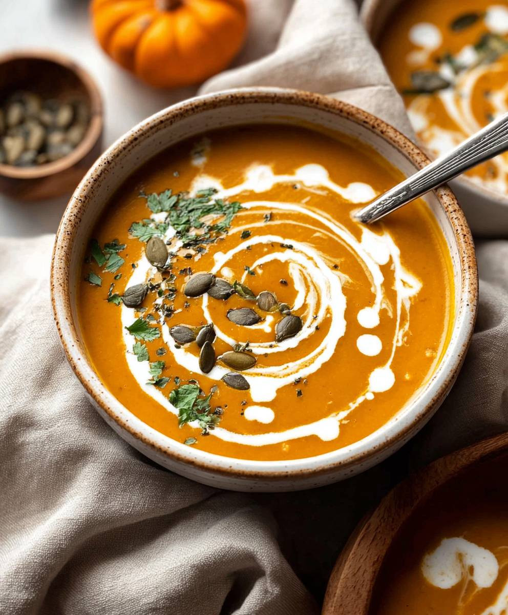 Coconut Curry Pumpkin Soup