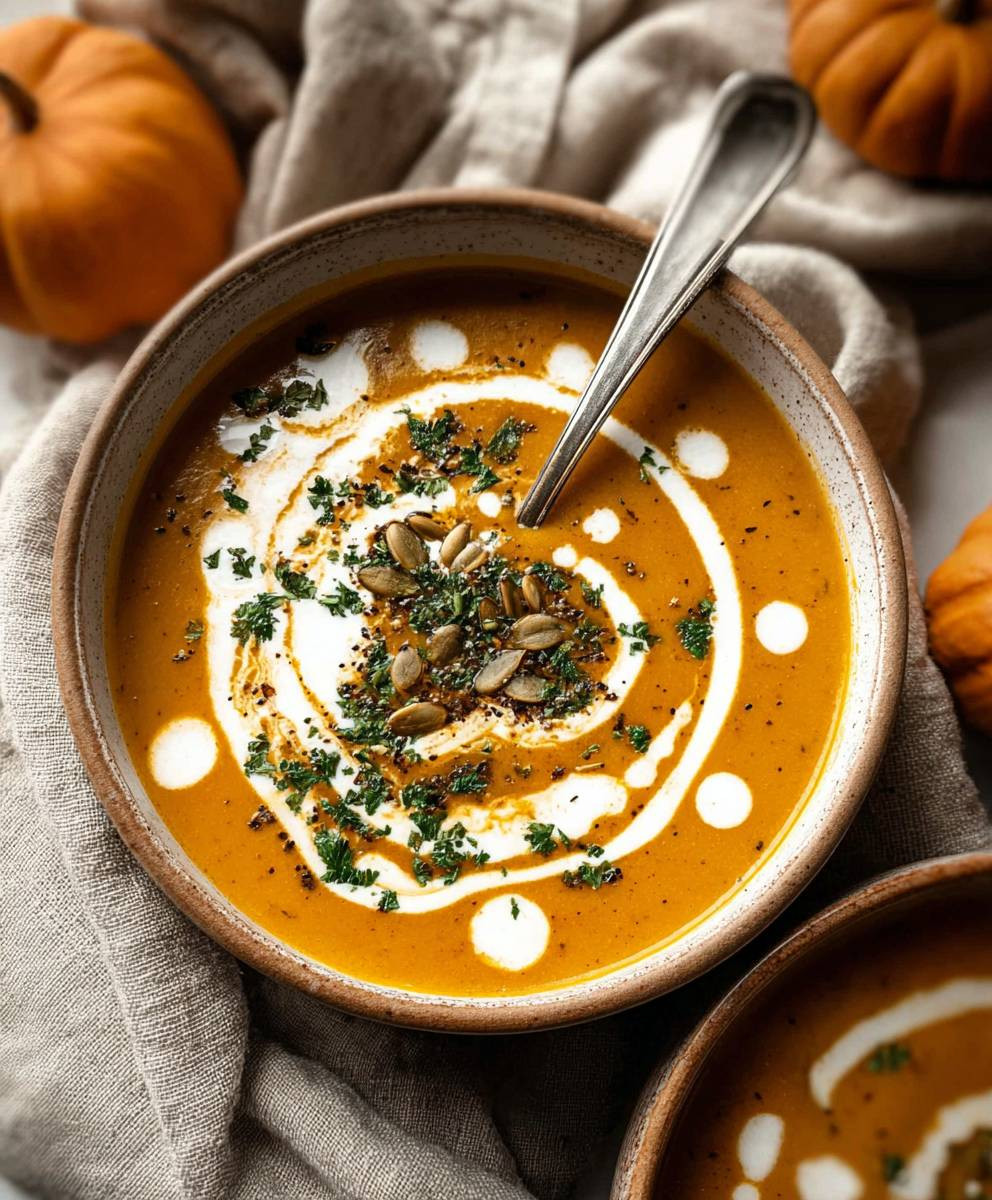 Coconut Curry Pumpkin Soup