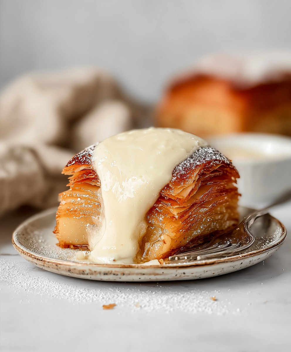 Gluten Free Apple Mille Feuille