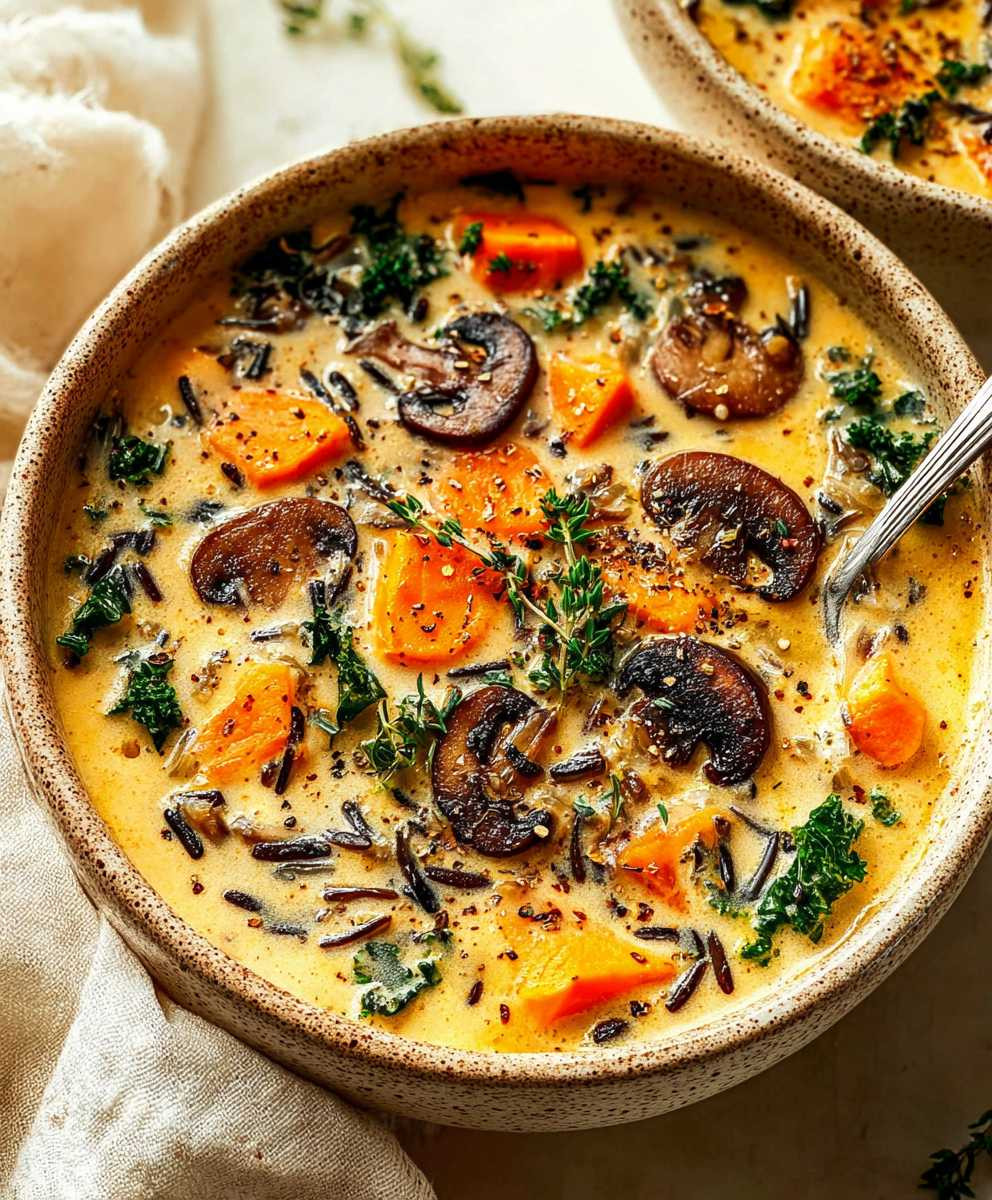 Autumn Wild Rice Soup