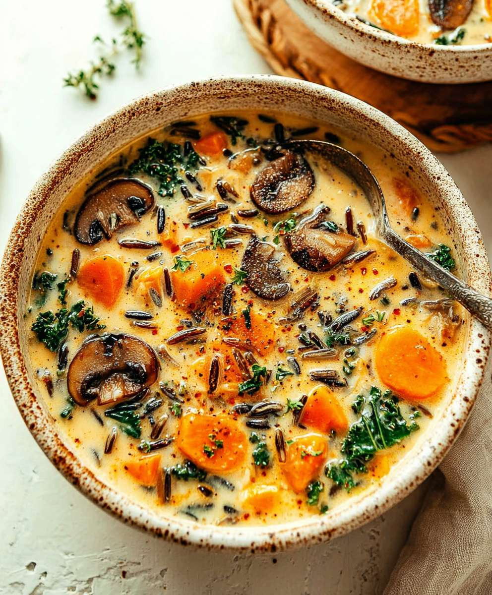 Autumn Wild Rice Soup