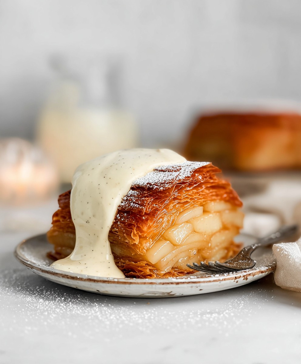 Gluten Free Apple Mille Feuille