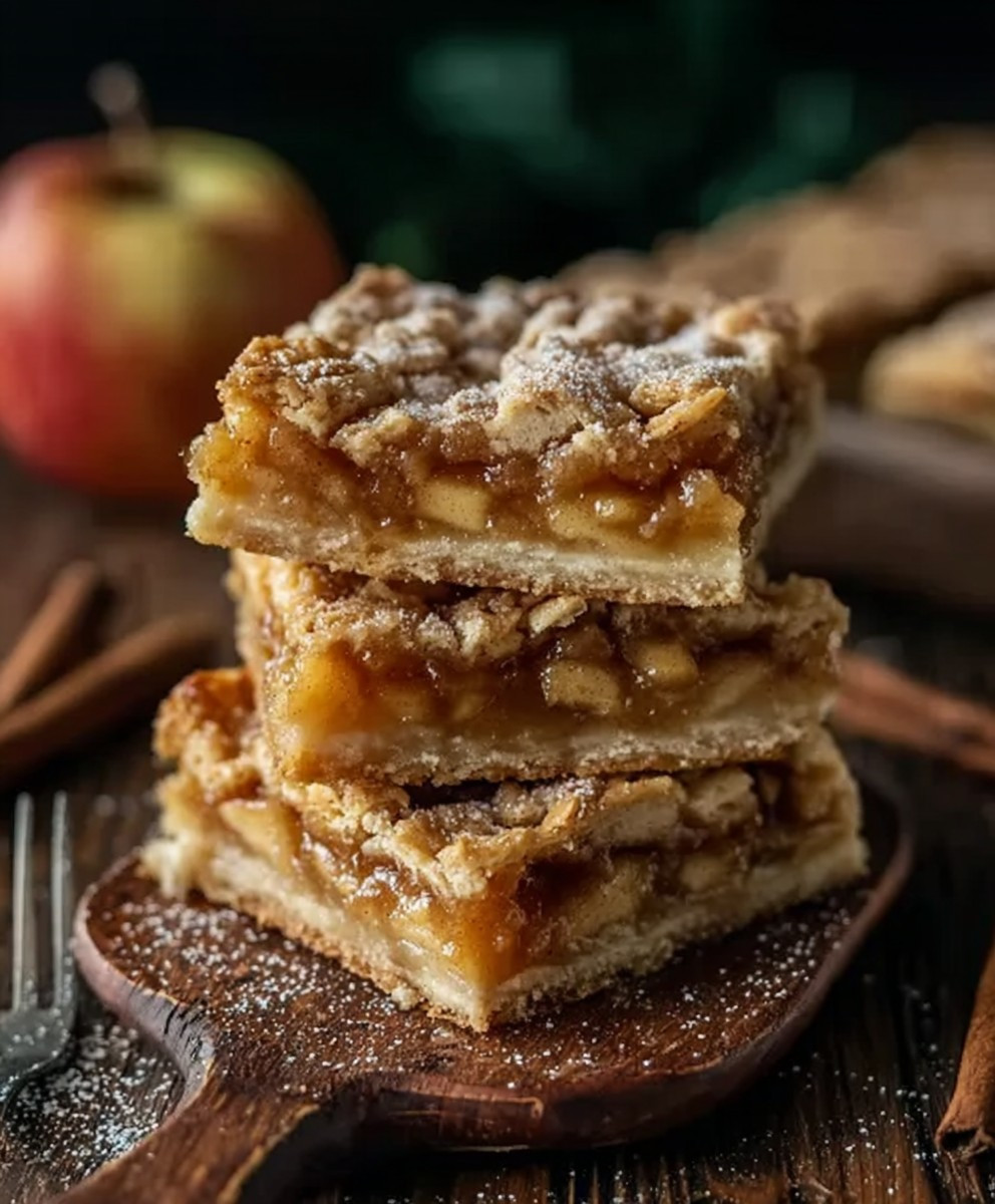 Apple pie bars