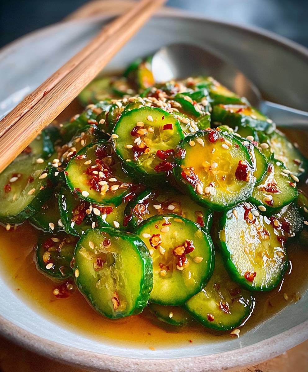 Easy Asian Cucumber Salad