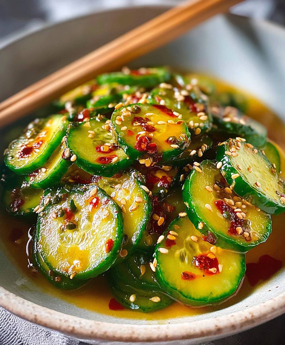 Easy Asian Cucumber Salad