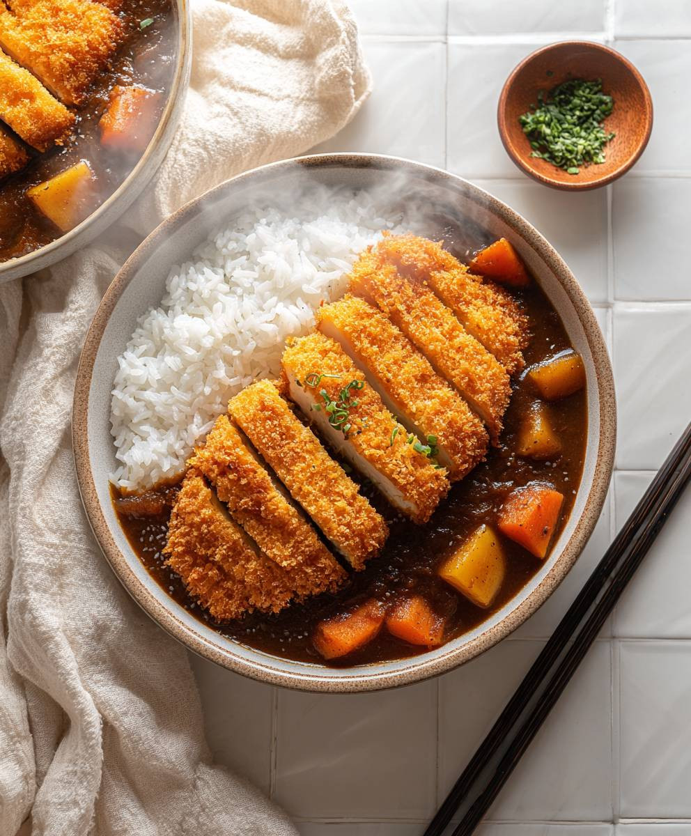 Chicken katsu curry