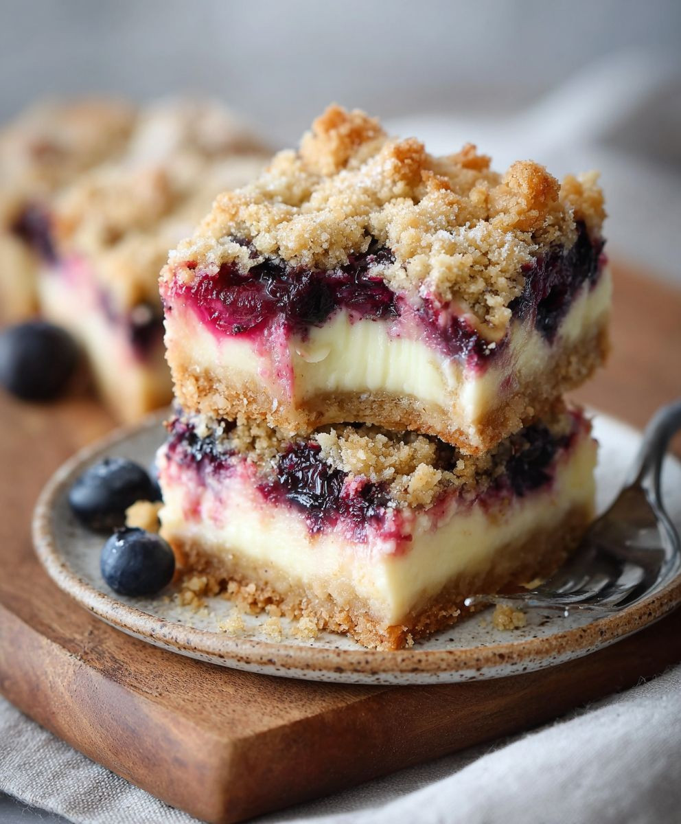 Blueberry Cream Cheese Bars