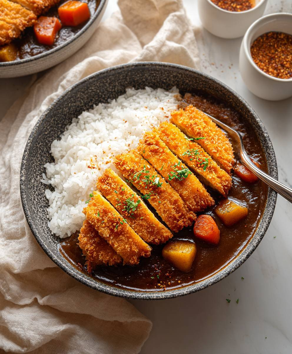 Chicken katsu curry