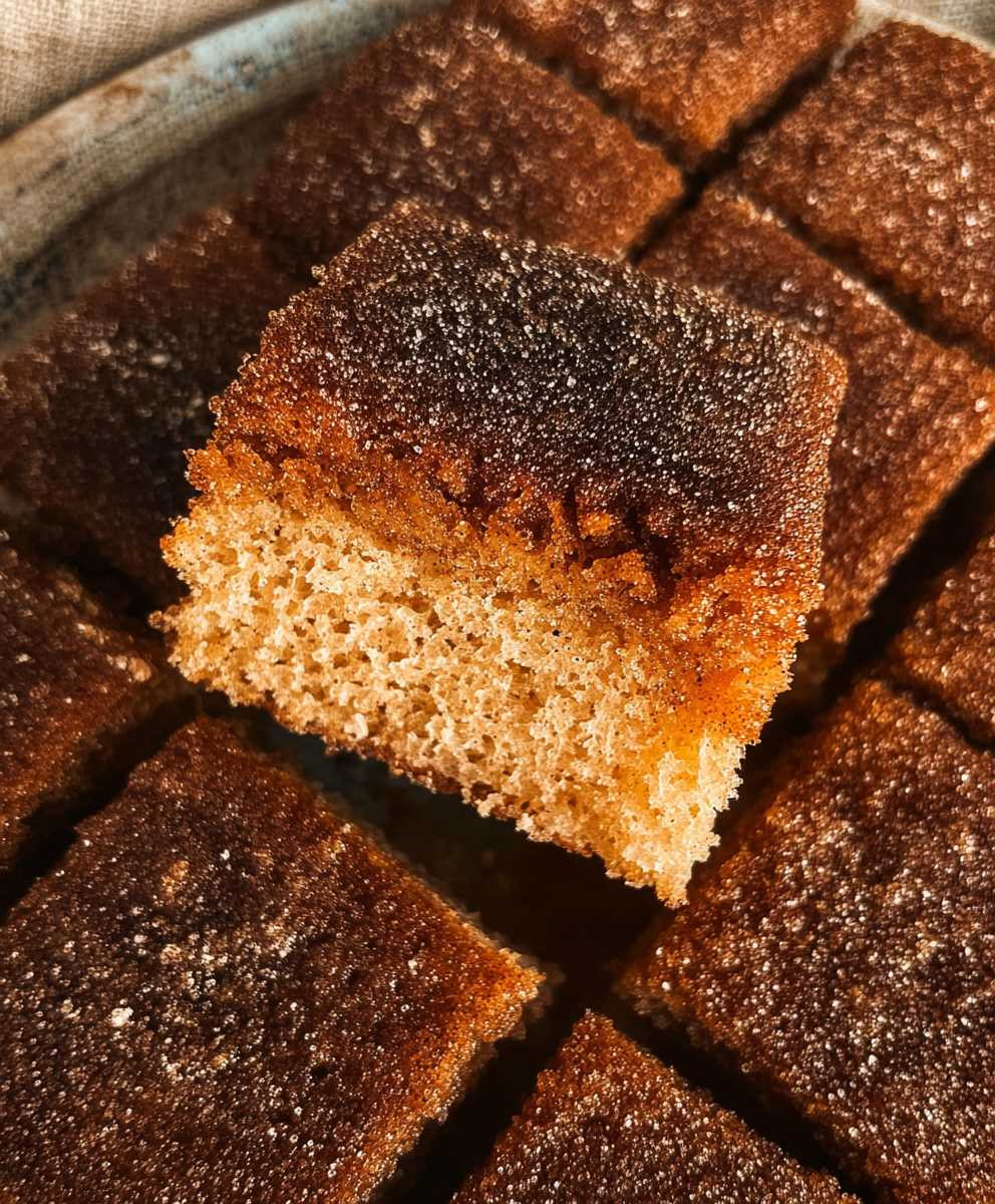 Apple cider donut cake