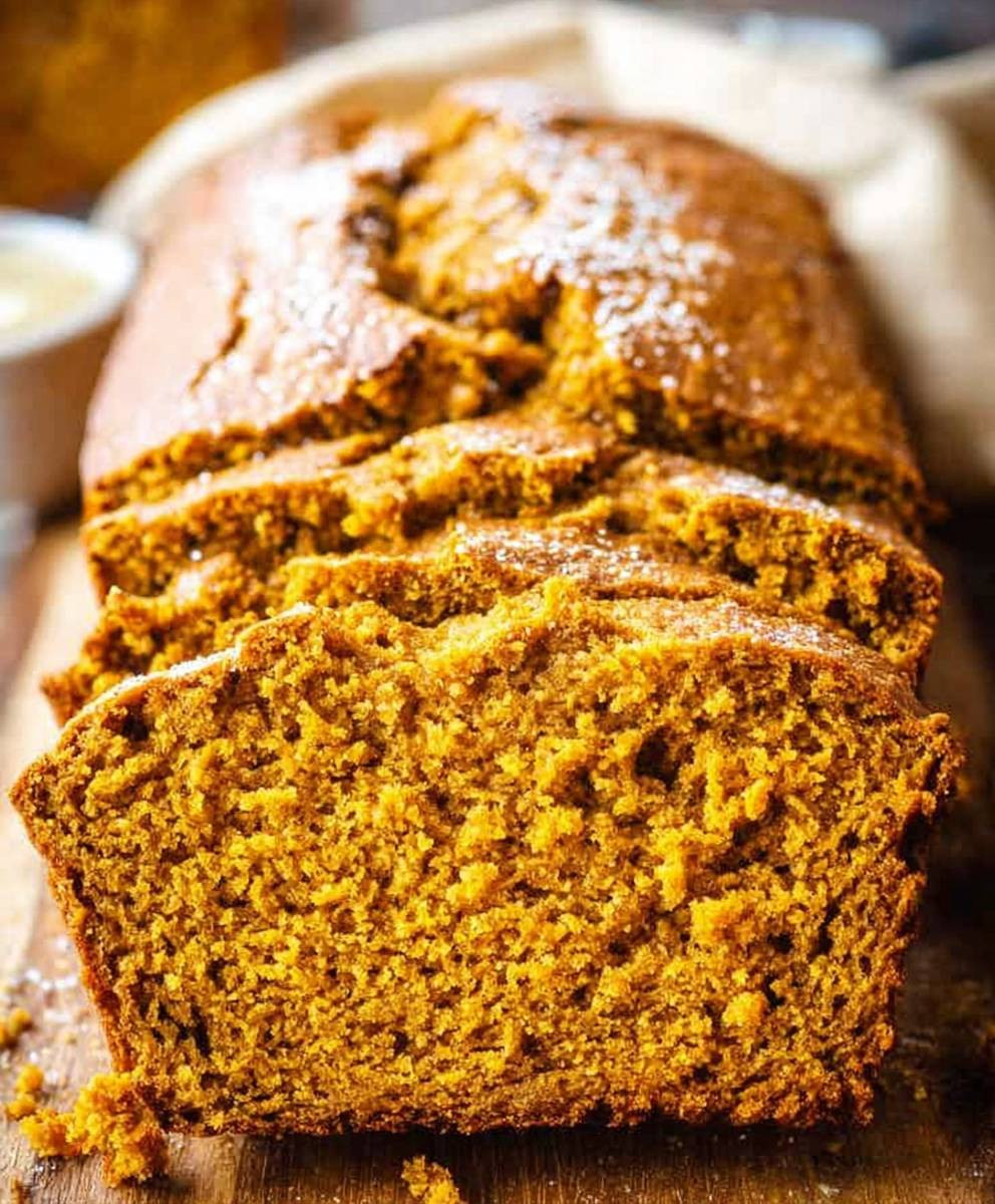 Vanilla Pudding Pumpkin Bread