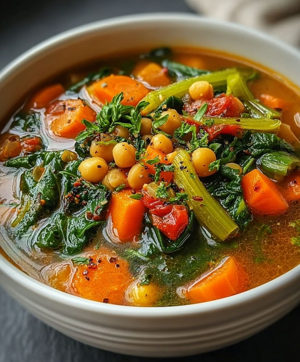 High protein vegetable soup