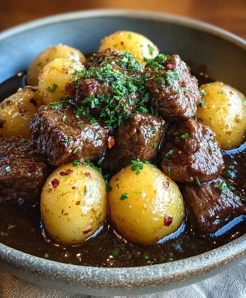 Garlic Butter Beef Bites