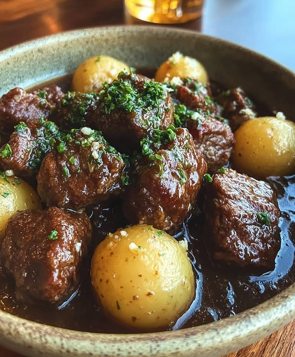 Garlic Butter Beef Bites
