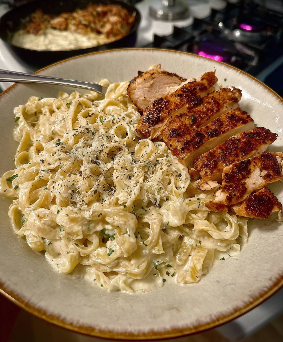 Creamy White Sauce Pasta