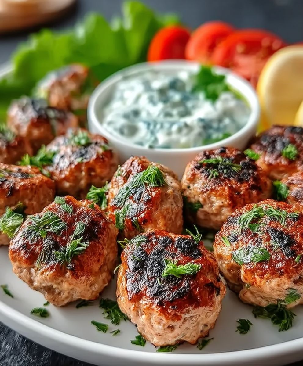 Greek Turkey Meatballs