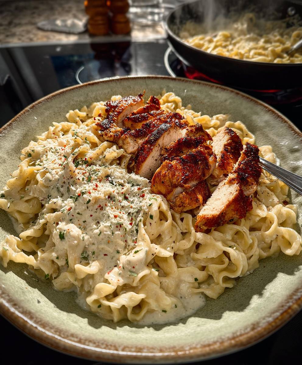 Creamy White Sauce Pasta