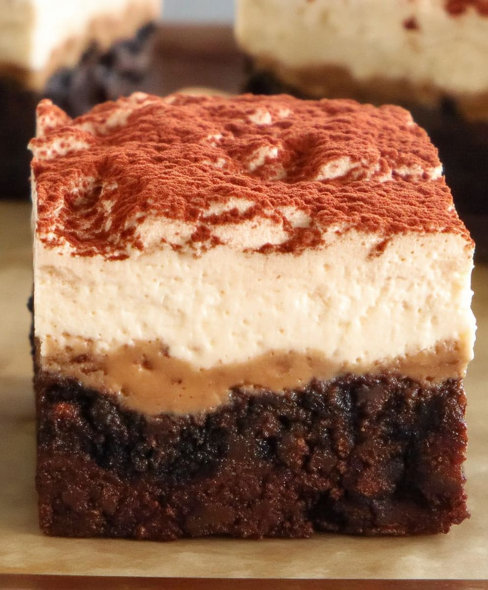 Tiramisu Brownies