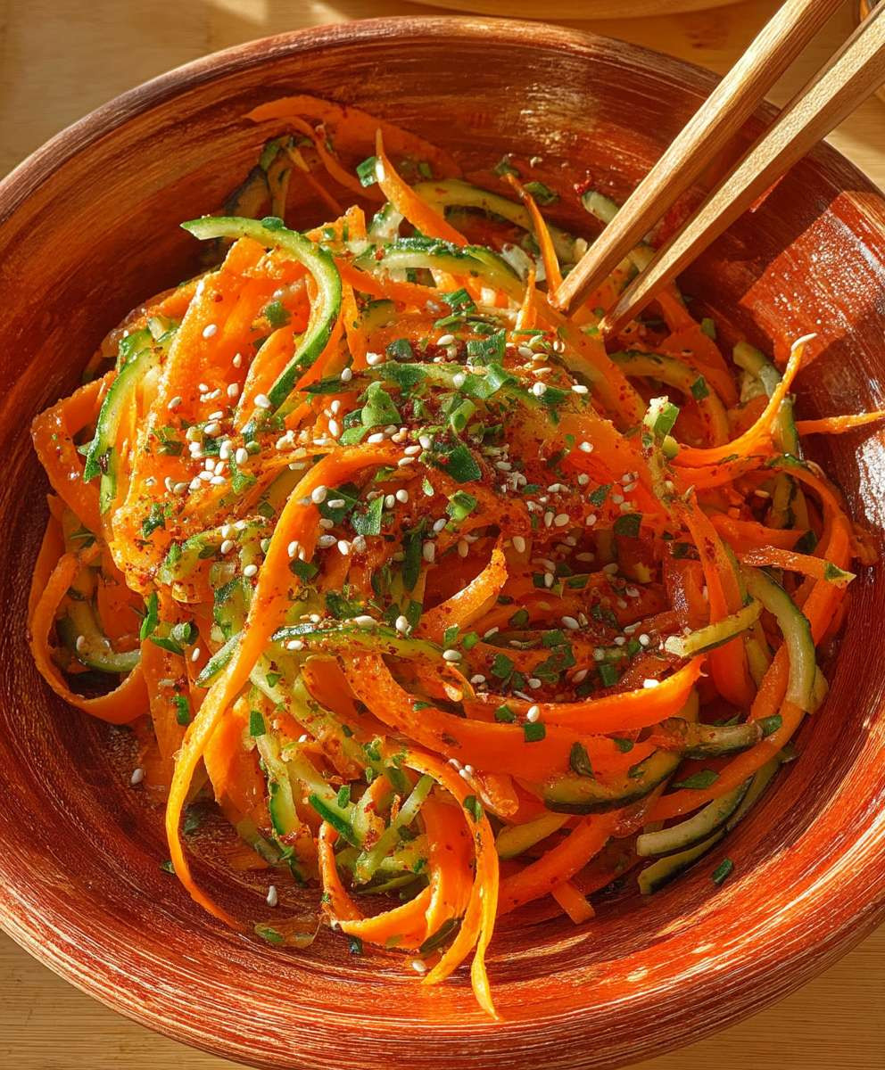 Cucumber Carrot Salad