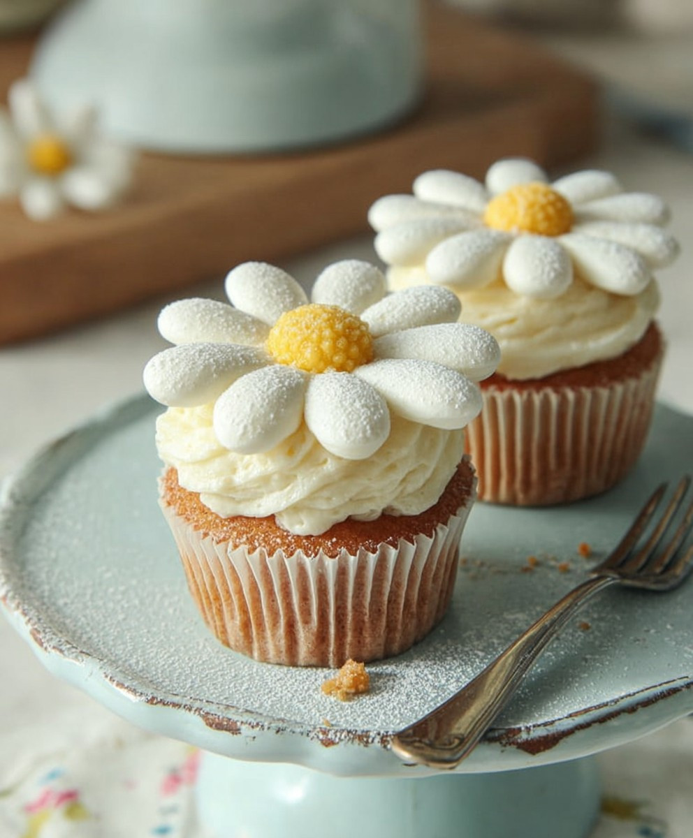 Daisy Cupcakes