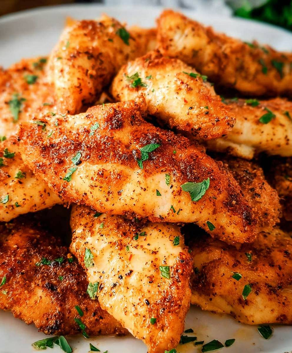 Air fryer chicken tenders no breading