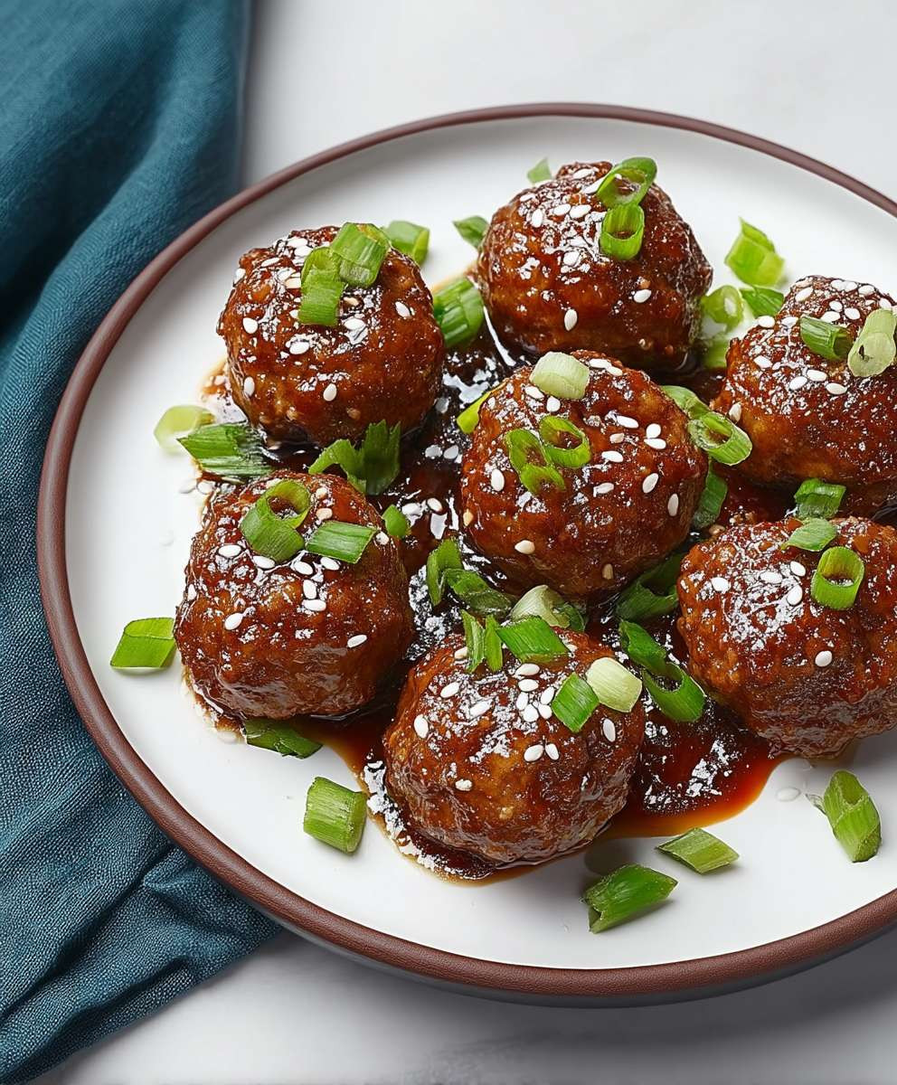 Crockpot Asian Meatballs