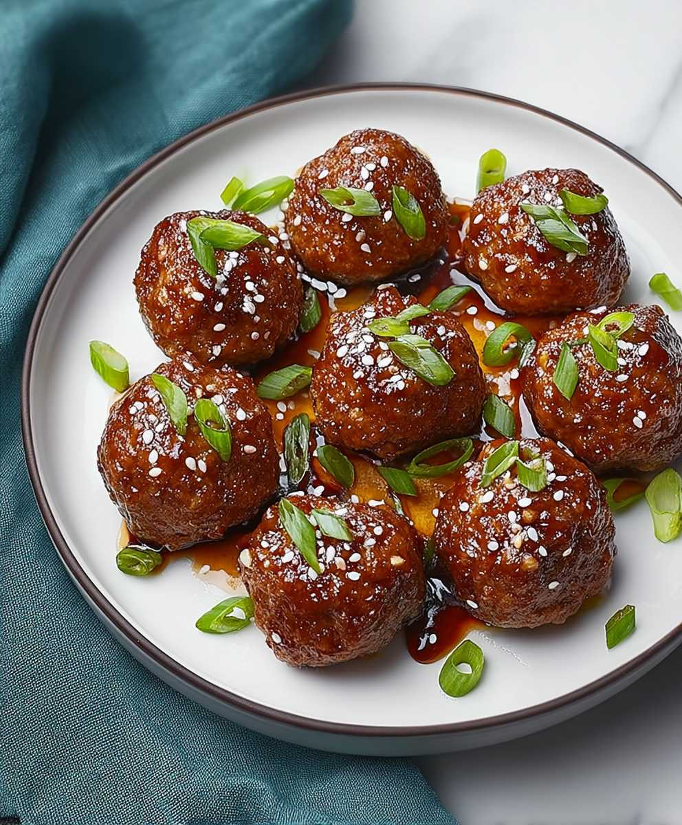 Crockpot Asian Meatballs