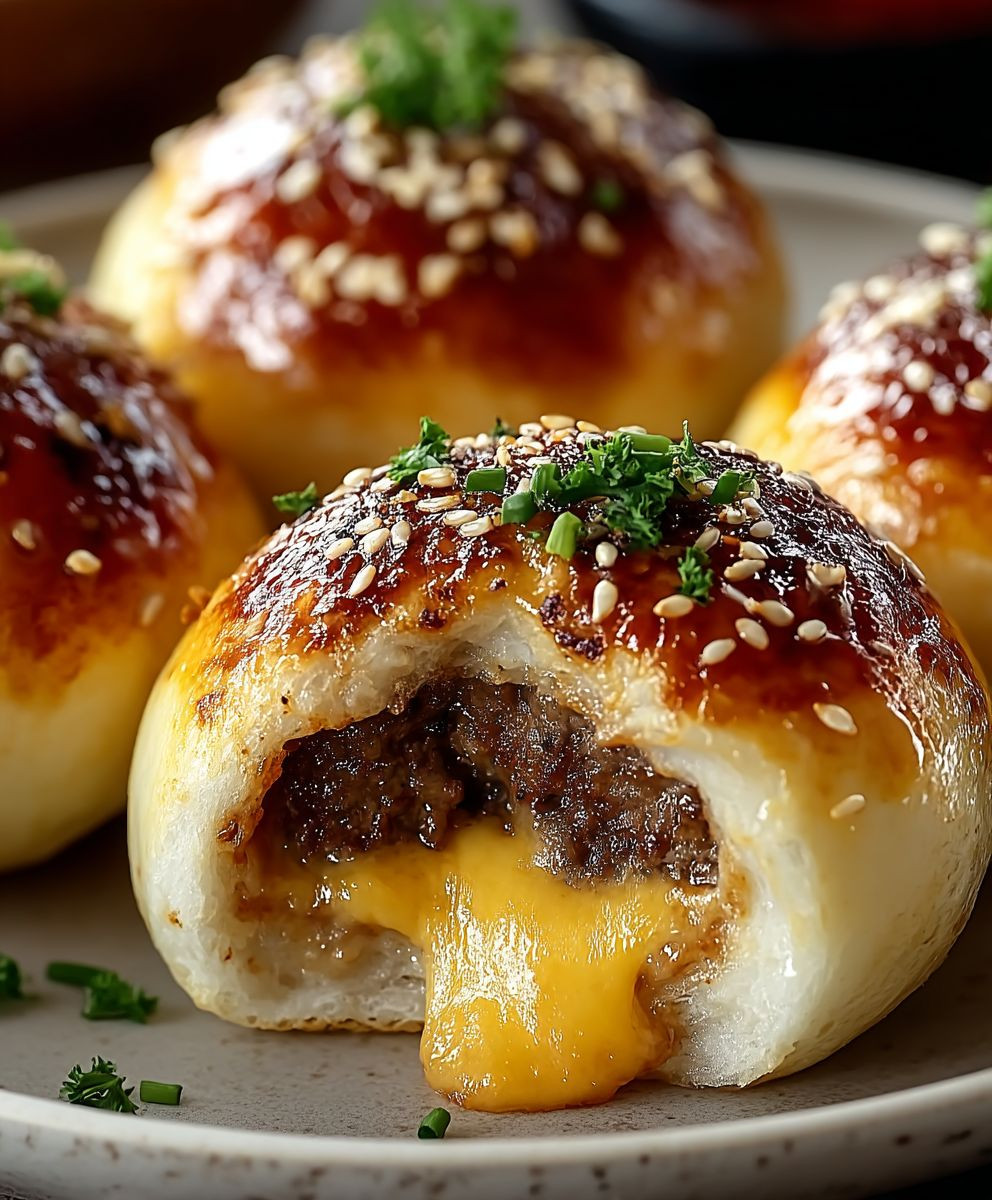 Cheeseburger Bombs