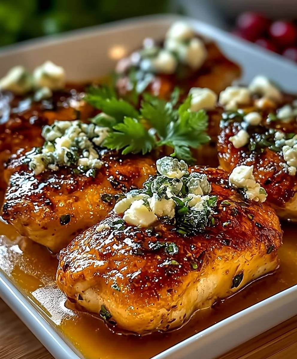 Hot Honey Feta Chicken